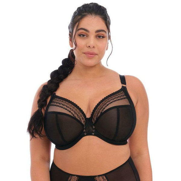 Elomi Matilda UW Plunge Bra - Black Star