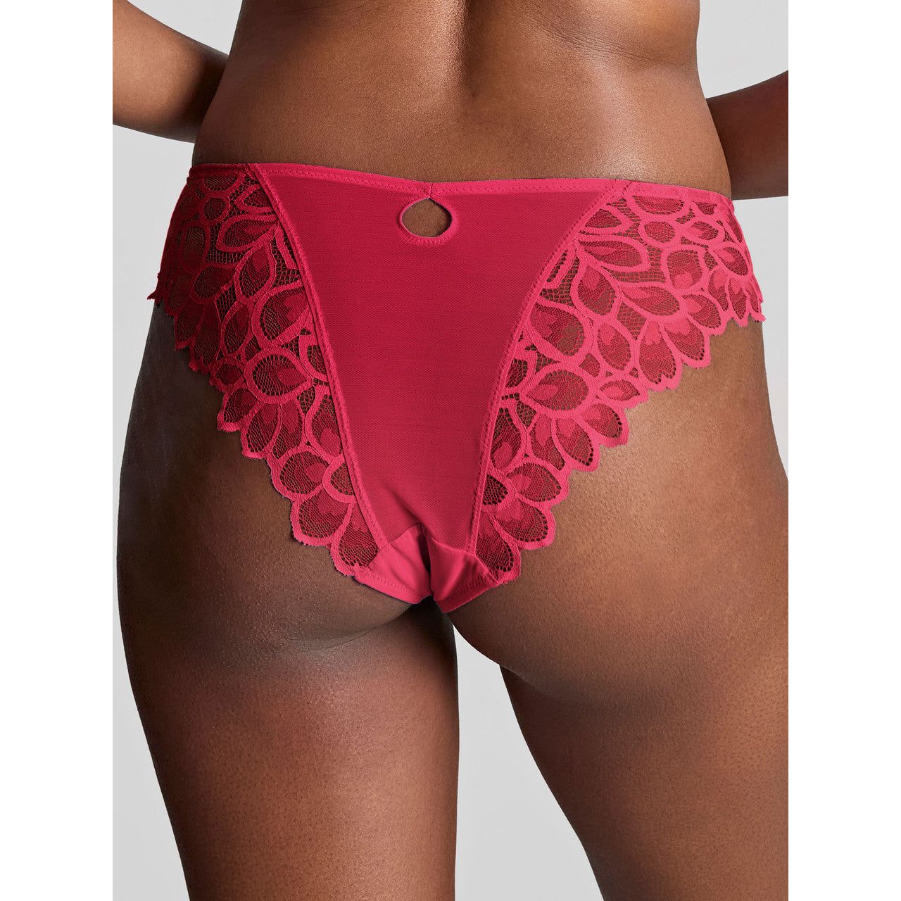 Panache Allure Brazilian Brief - Raspberry