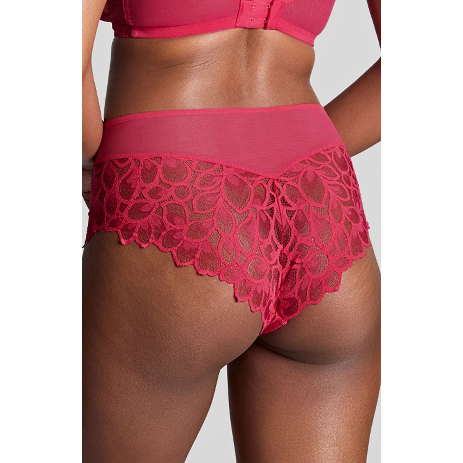 Panache Allure Deep Brief - Raspberry