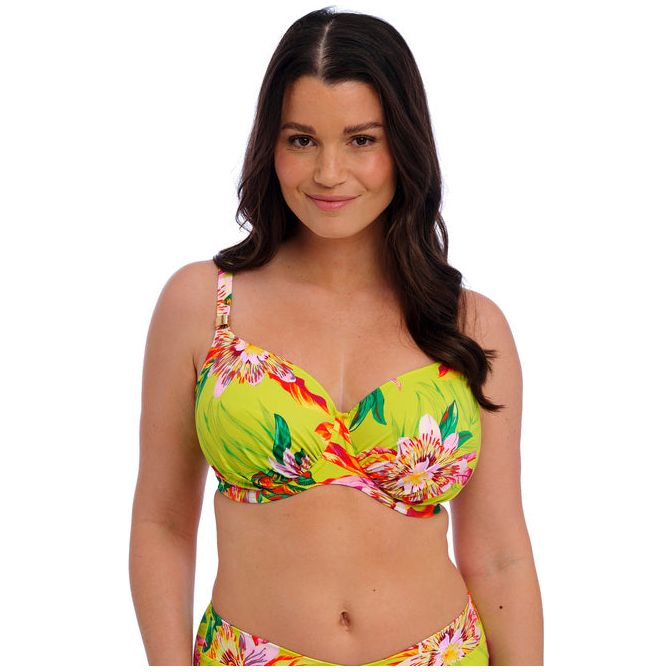 Fantasie Cala Macarella Zest - Underwired gathered full cup bikini top