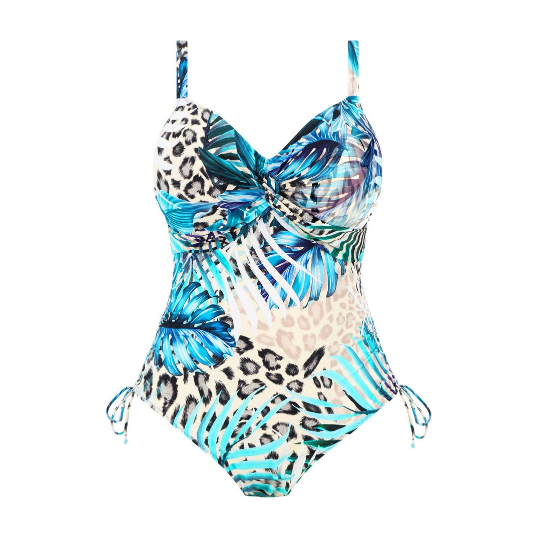 Fantasie Kabini Oasis Underwired Twist Front Swimsuit