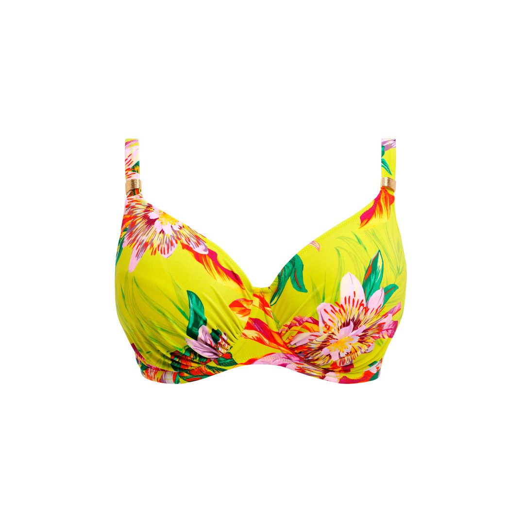 Fantasie Cala Macarella Zest - Underwired gathered full cup bikini top