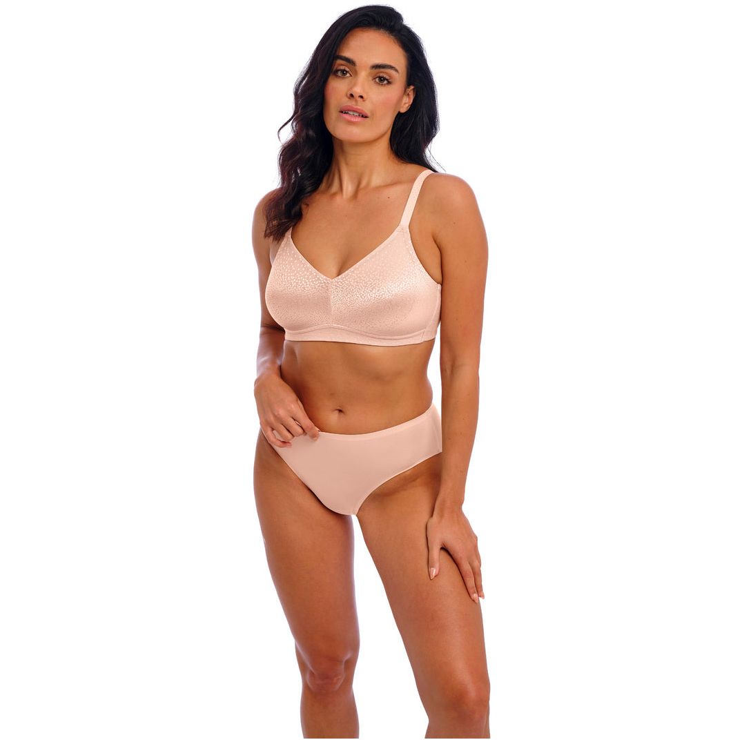 Wacoal - Back Appeal - Wire Free Bra - Rose Dust