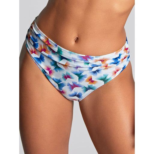 Panache Flutter Print - Midi Brief