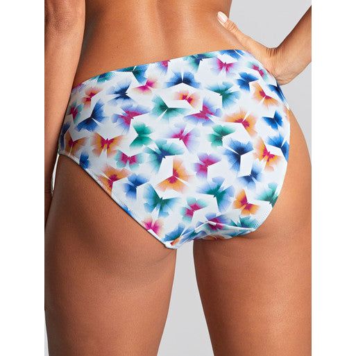 Panache Flutter Print - Midi Brief