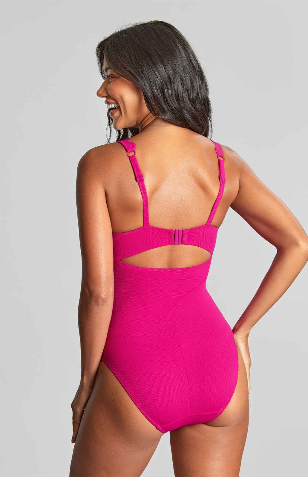 Panache Rita Plunge Swimsuit - Magenta