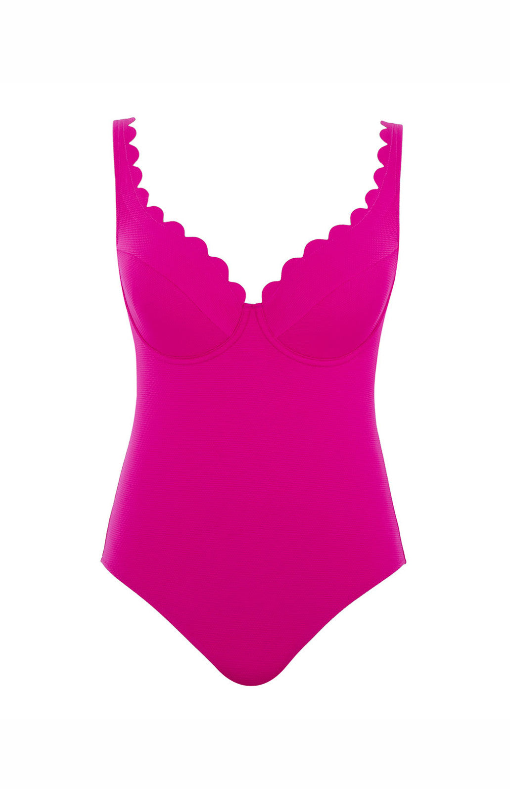 Panache Rita Plunge Swimsuit - Magenta