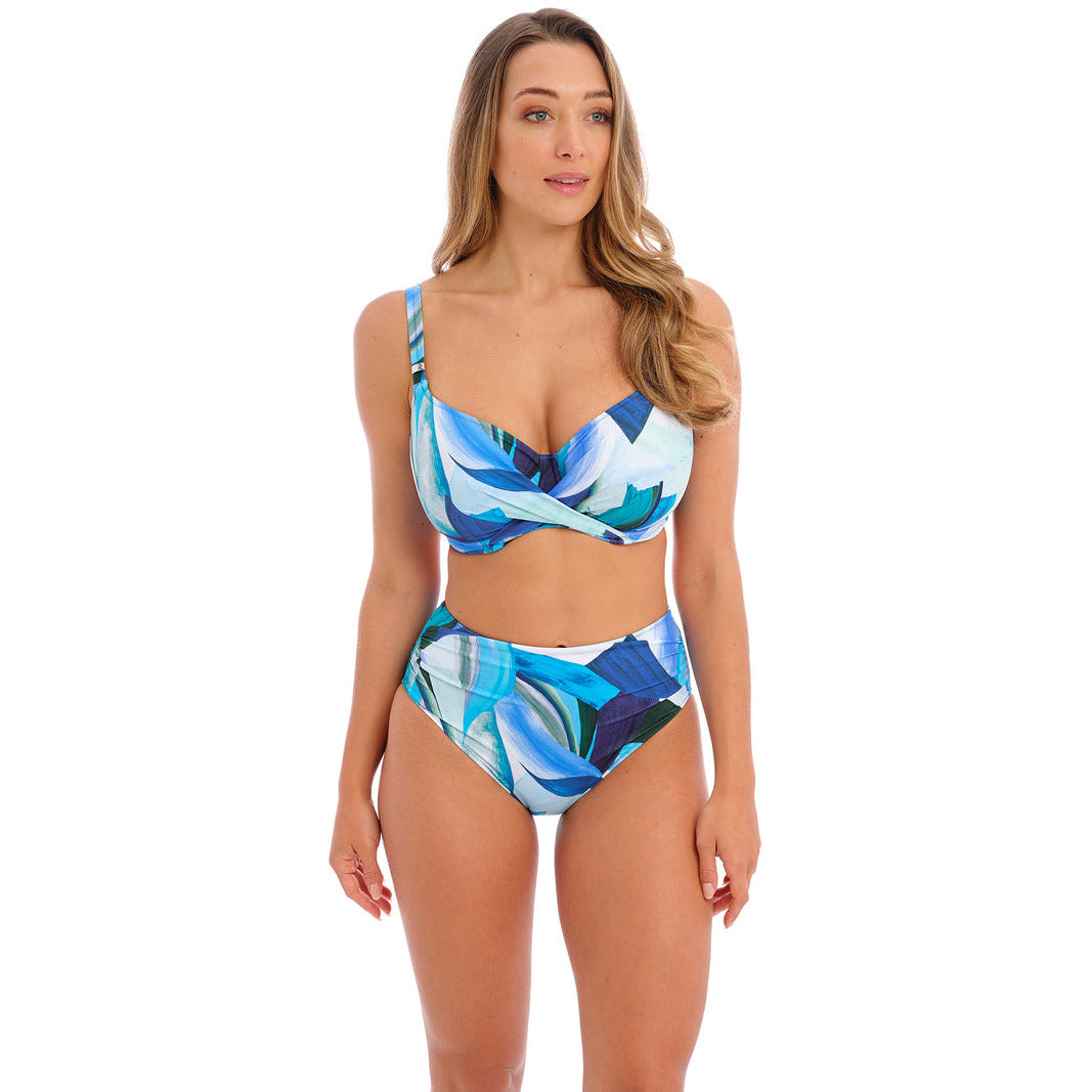 Leopard Wrap Halter Bikini Top – Splash on Main