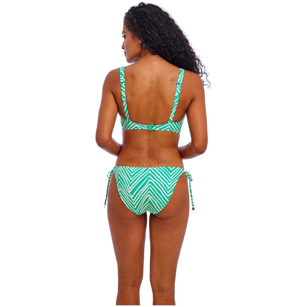 Freya Fiji Falls Underwired High Apex Bikini Top