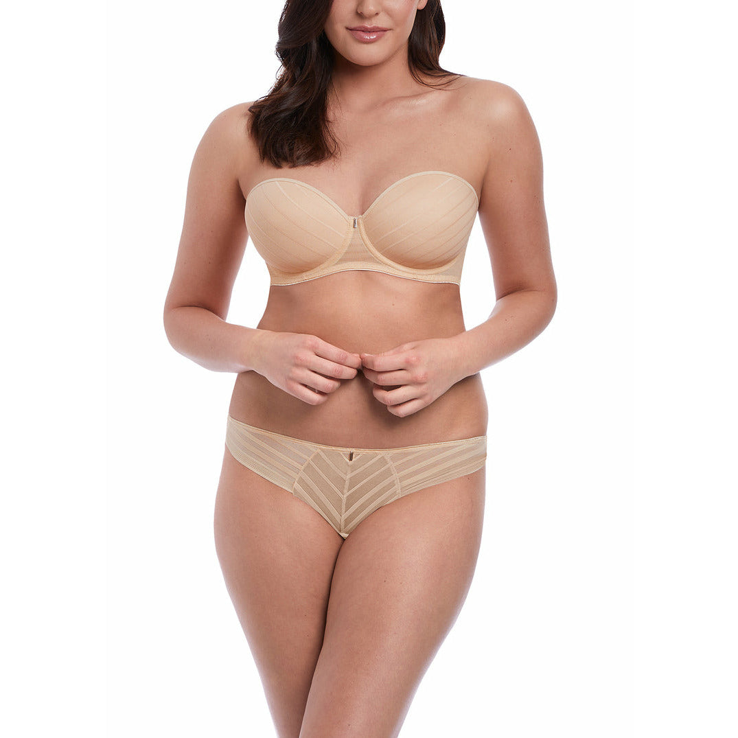 Freya - Cameo /Deco moulded strapless - Sand