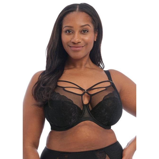 Elomi Women Plus Size Underwire Full Cup Banded Bra, Sand, 40K at