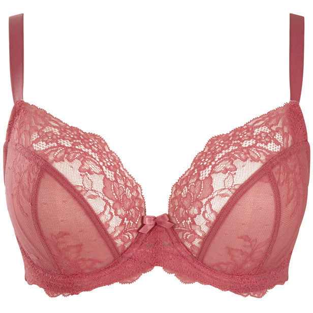 Panache Ana Non-Padded Plunge - Pink Berry – The Lady's Slip