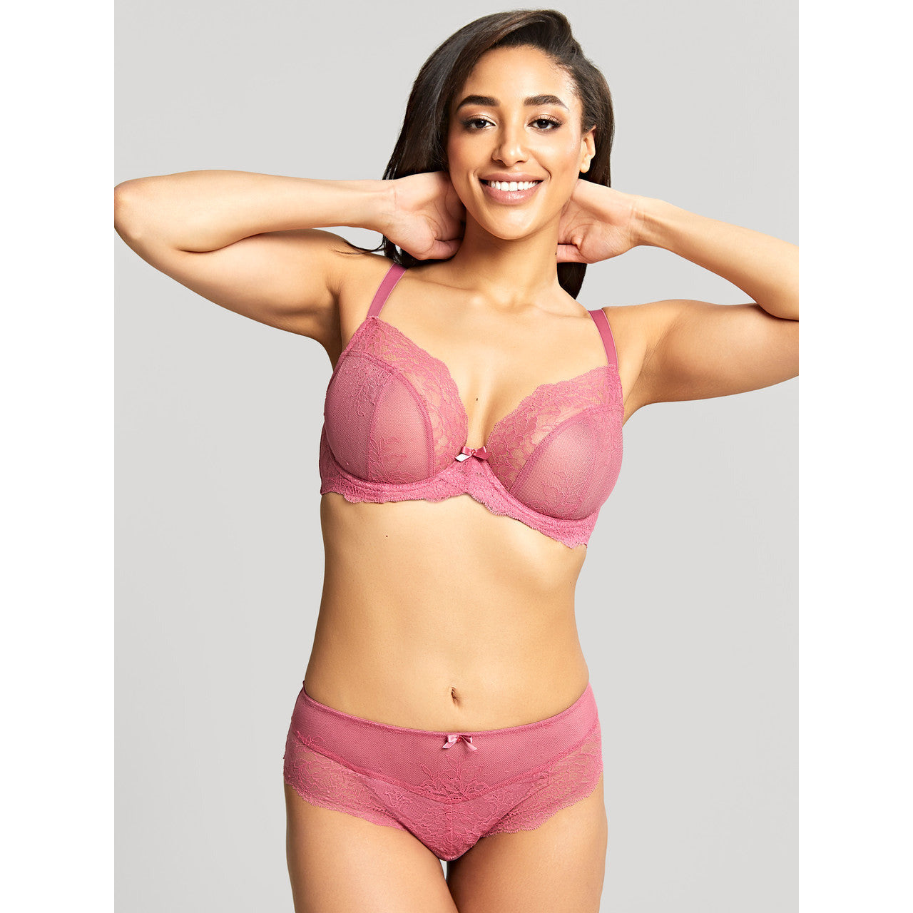 Panache Ana Non-Padded Plunge - Pink Berry – The Lady's Slip