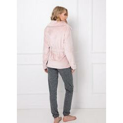 Aruelle Eve Bed Jacket - Pale Pink