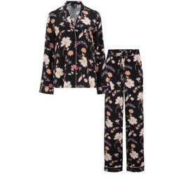 Florence Blk Luxe Pyjamas - Blk