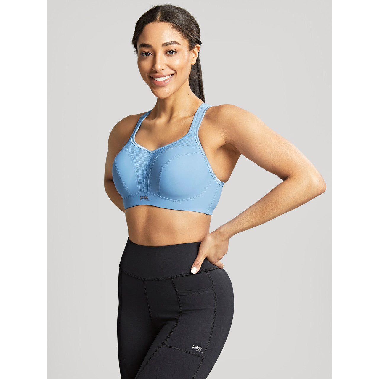 Experience ultimate comfort and support during workouts with this Panache  high impact wired sports bra💪 Available in size 30-40 E-J cu