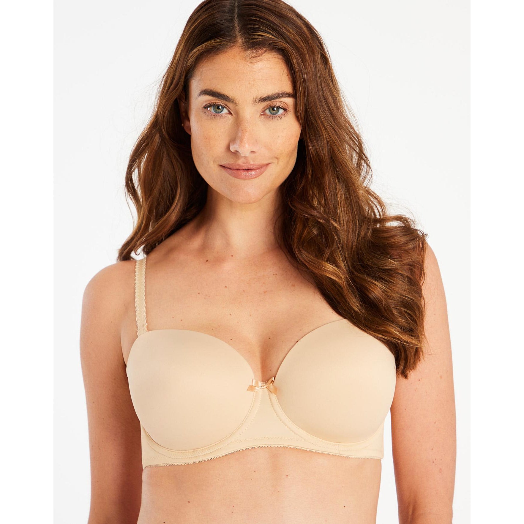 Freya - Cameo /Deco moulded strapless - Sand